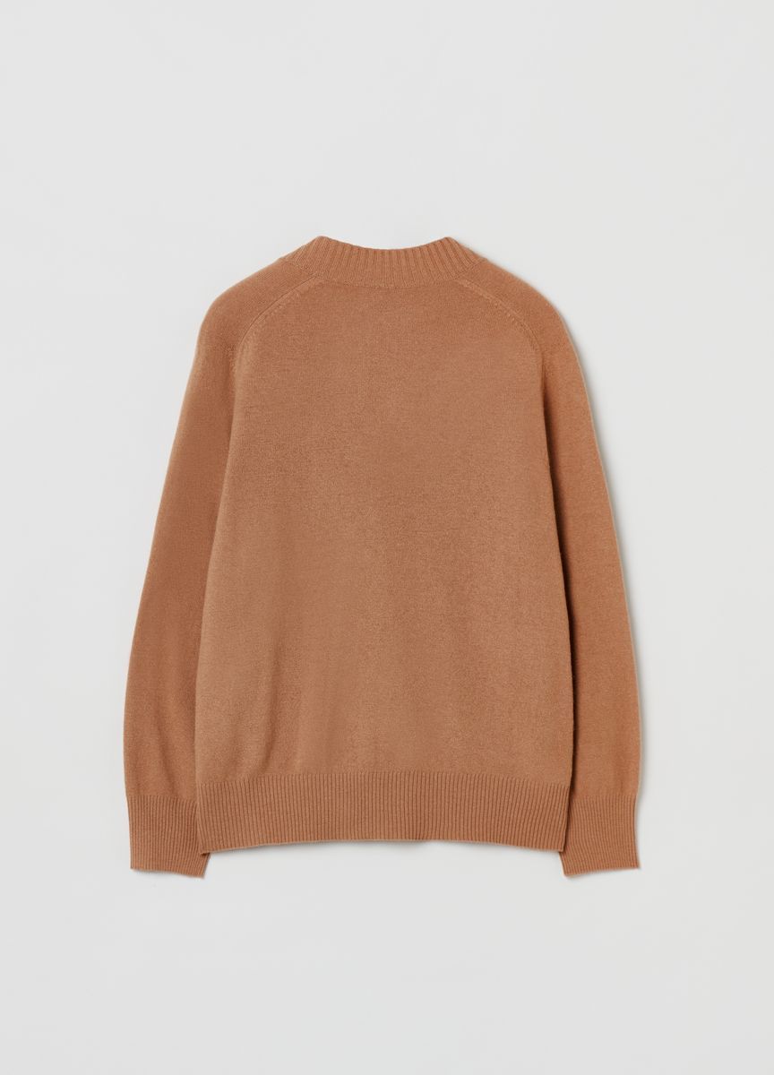 Klassischer Strick-Cardigan mit V-Ausschnitt