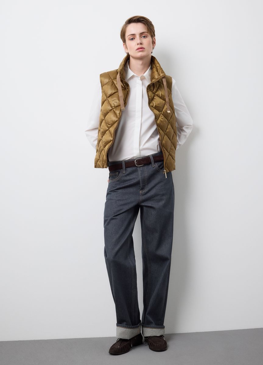 Klassischer Strick-Cardigan mit V-Ausschnitt