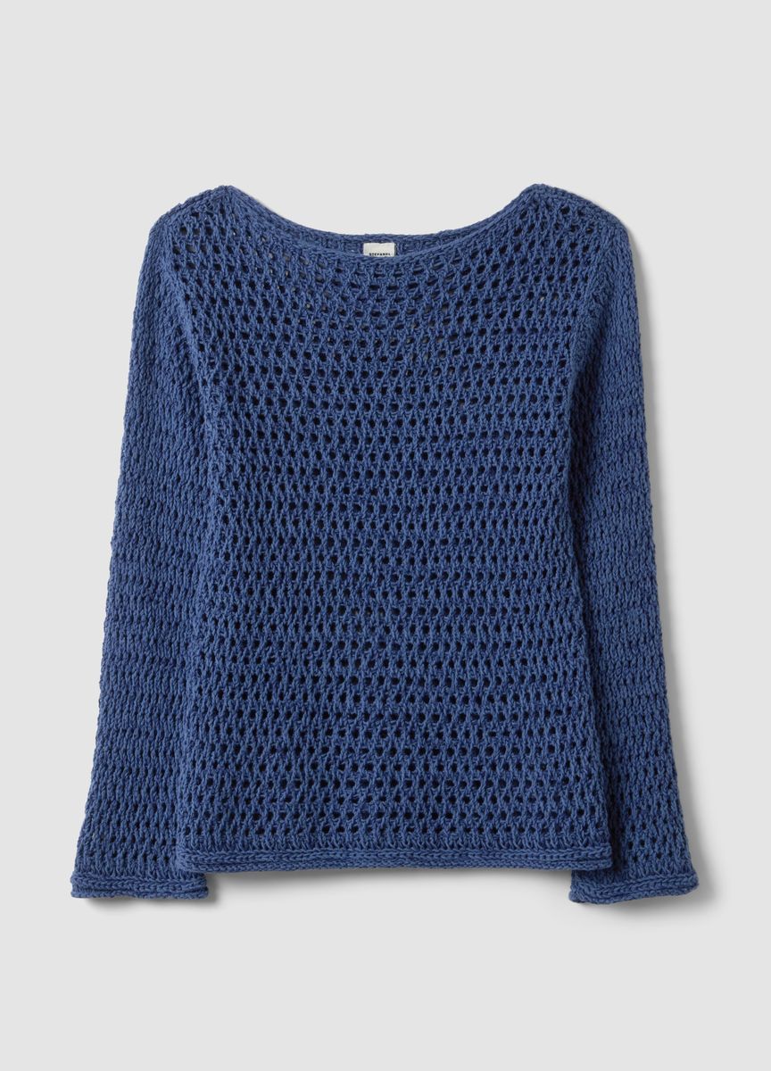 Klassischer Strick-Cardigan mit V-Ausschnitt