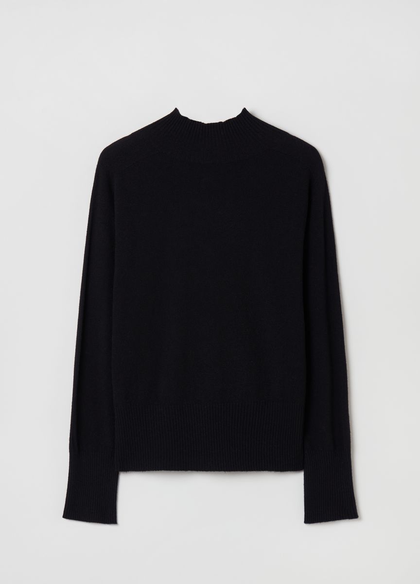 Klassischer Strick-Cardigan mit V-Ausschnitt