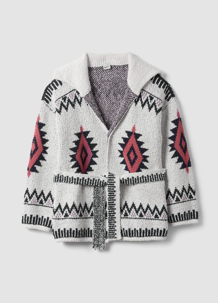 Klassischer Feinstrickpullover mit Rundhalsausschnitt
