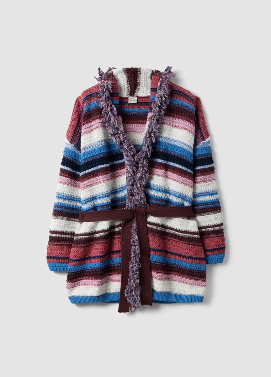 Klassischer Feinstrickpullover mit Rundhalsausschnitt