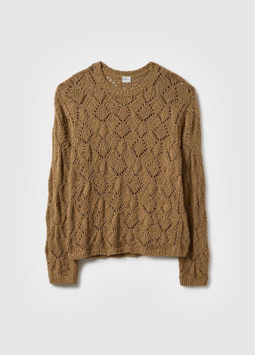 Minimalistischer übergroßer Strickschal