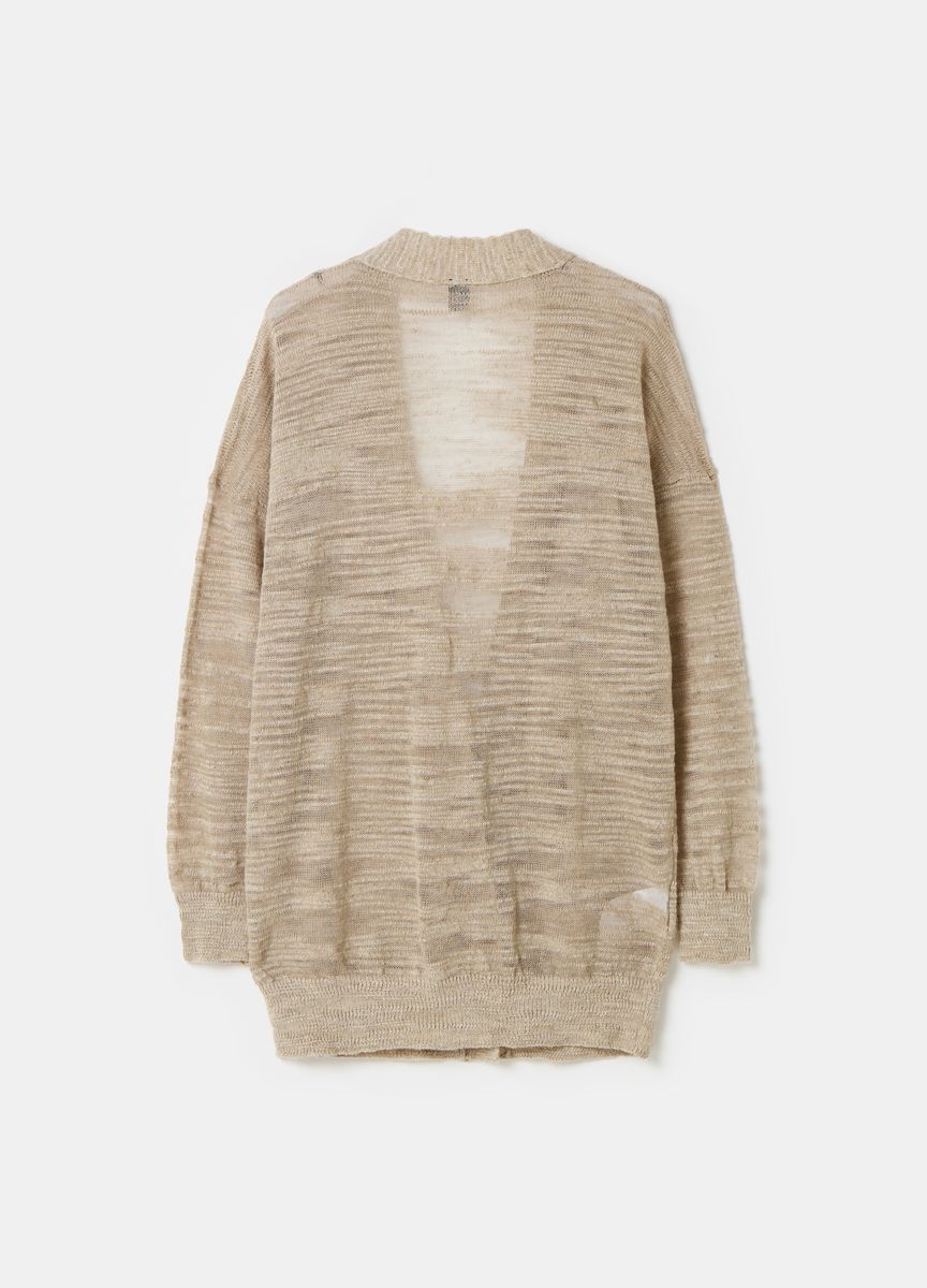 Minimalistischer übergroßer Strickschal
