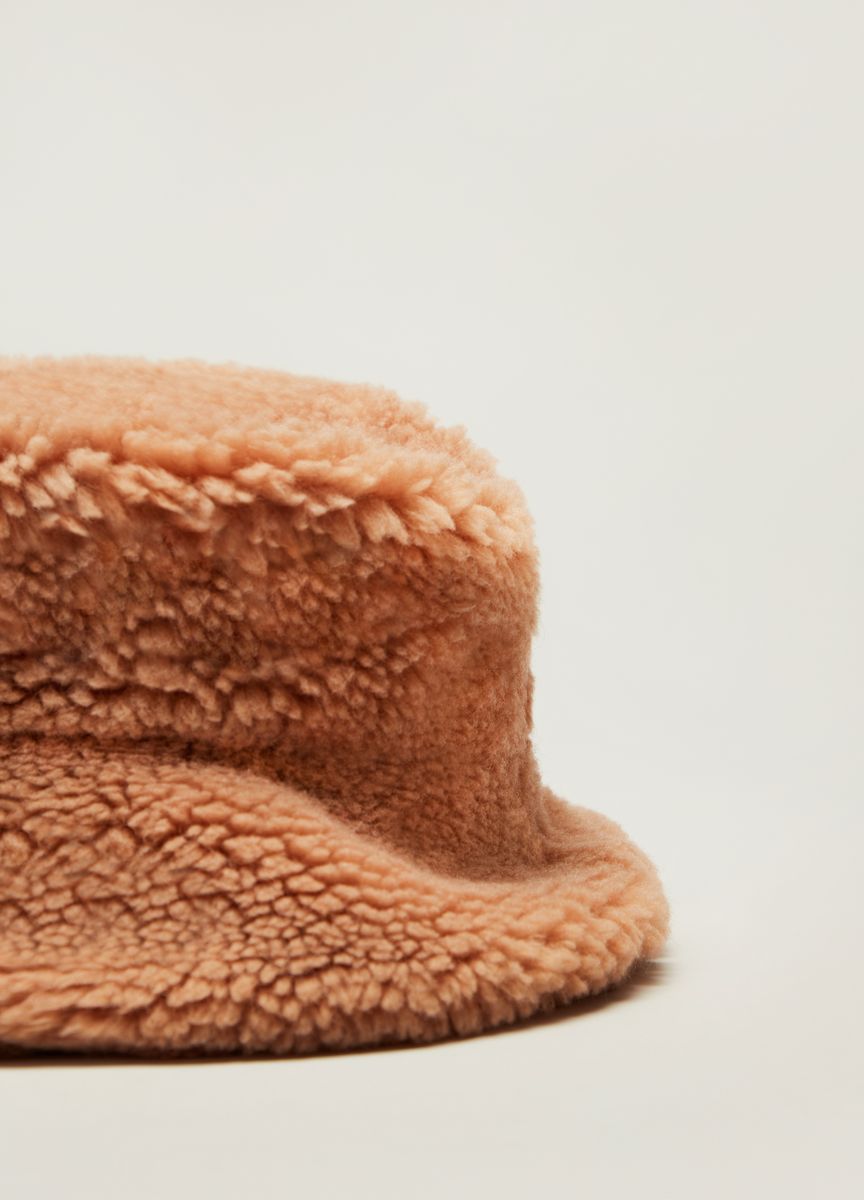 Kuscheliger Teddy-Fleece Anglerhut