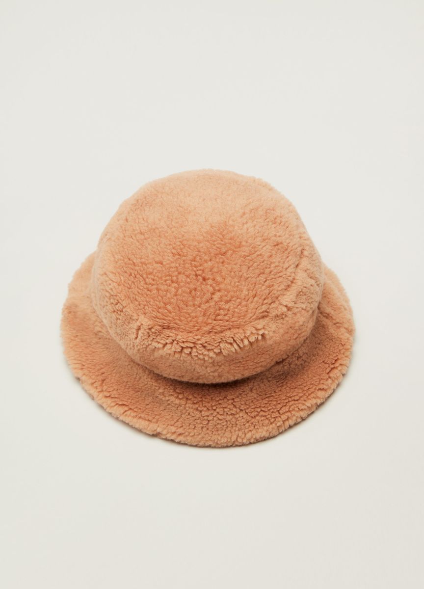Kuscheliger Teddy-Fleece Anglerhut