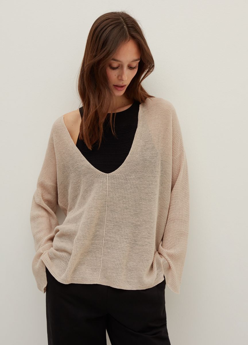 Klassischer Feinstrick-Rollkragenpullover