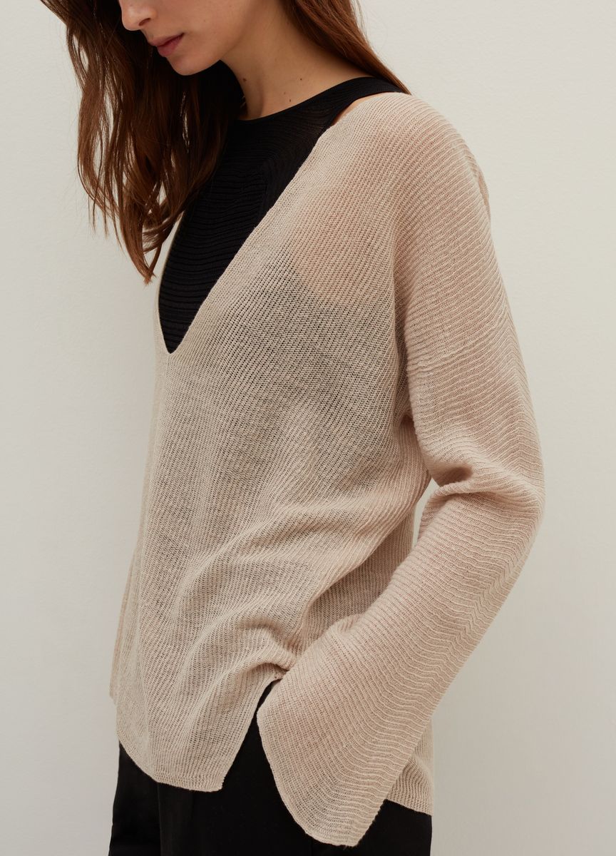 Klassischer Feinstrick-Rollkragenpullover