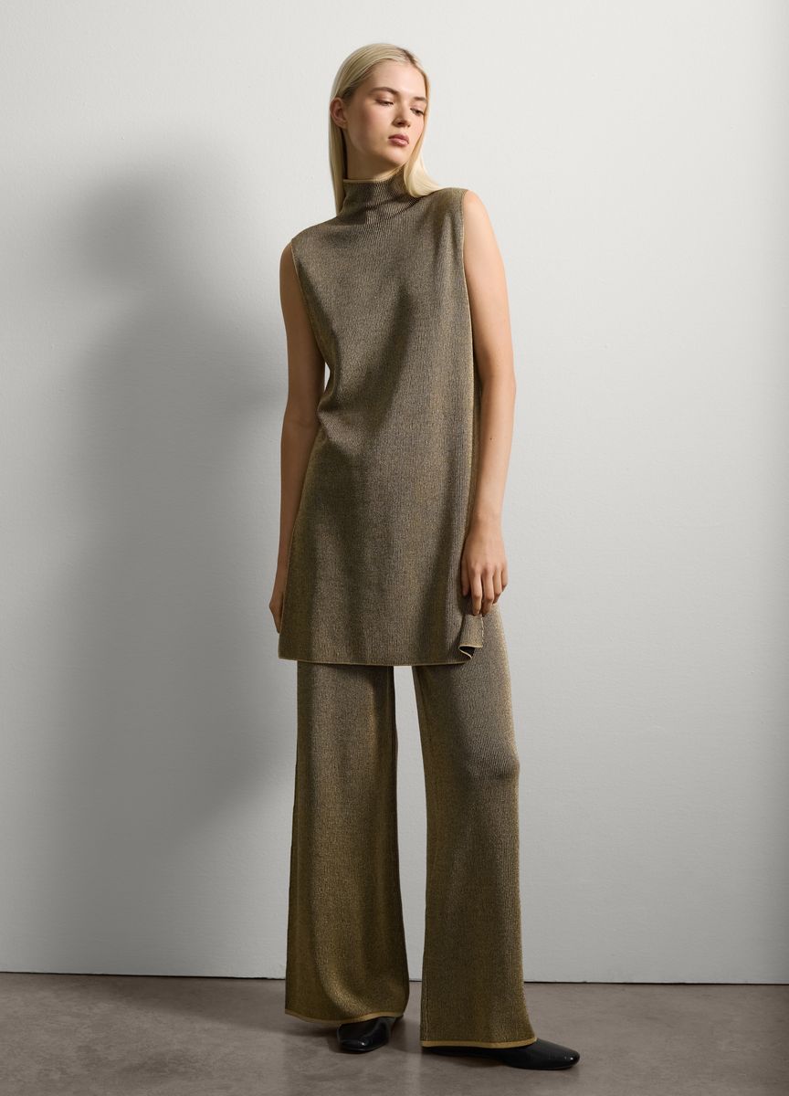 Klassischer Feinstrick-Rollkragenpullover