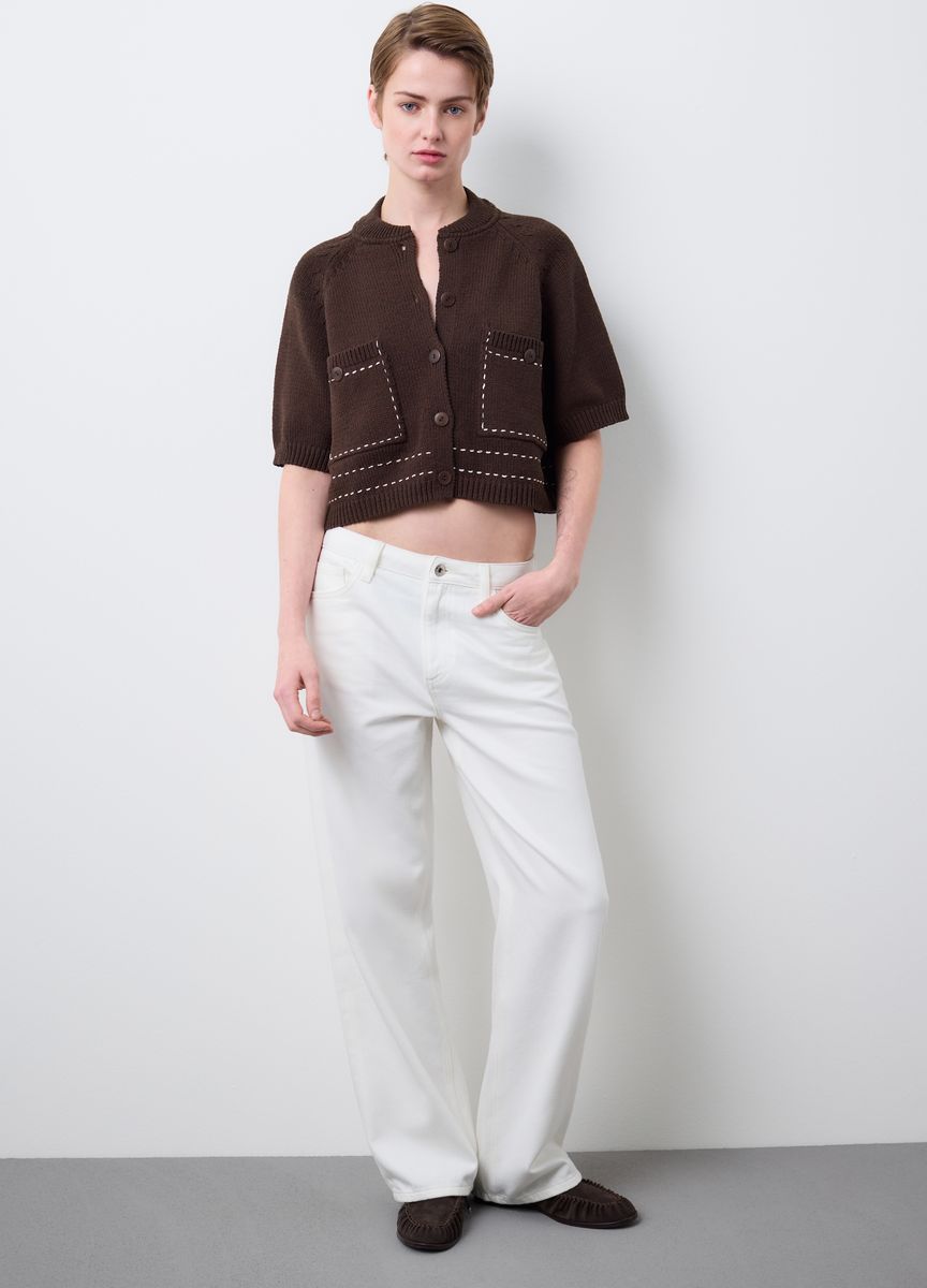 Klassischer Feinstrick-Rollkragenpullover
