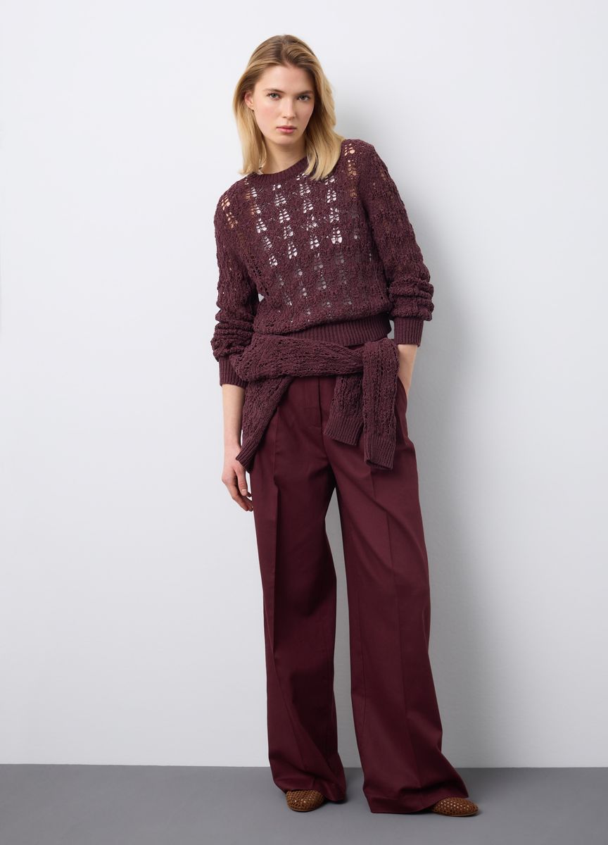 Klassischer Feinstrick-Rollkragenpullover