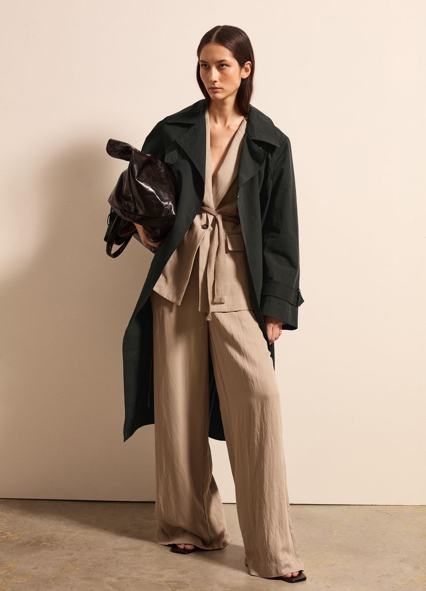 Oversize-Cardigan mit aufgesetzten Taschen