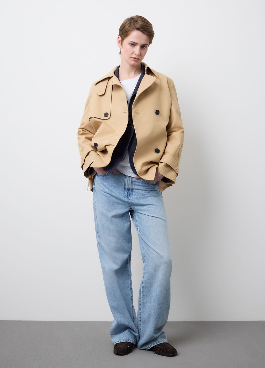 Oversize-Cardigan mit aufgesetzten Taschen
