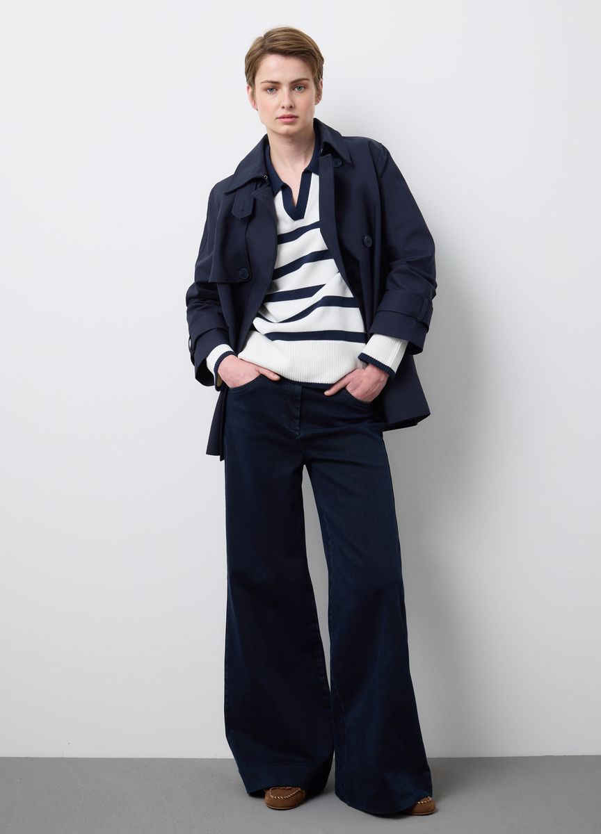 Oversize-Cardigan mit aufgesetzten Taschen