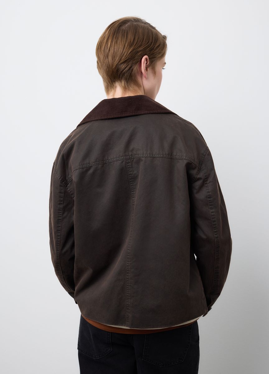 Oversize-Cardigan mit aufgesetzten Taschen