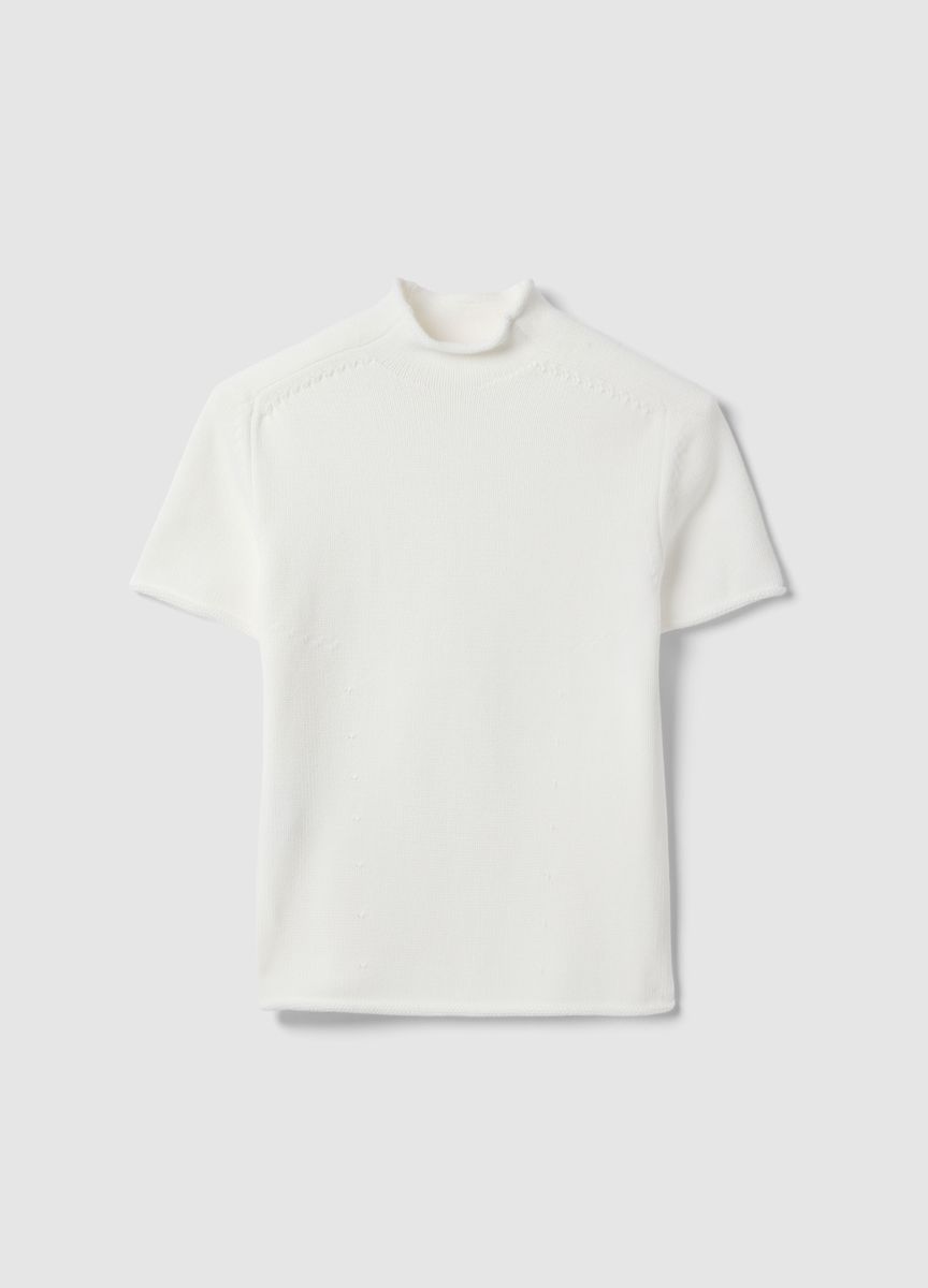 Minimalistische Feinstrick-Pulloverweste