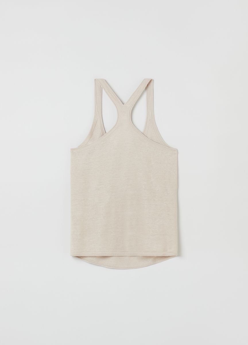 Minimalistische Feinstrick-Pulloverweste