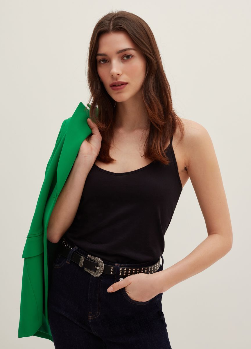 Klassisches Camisole mit Spaghettiträgern