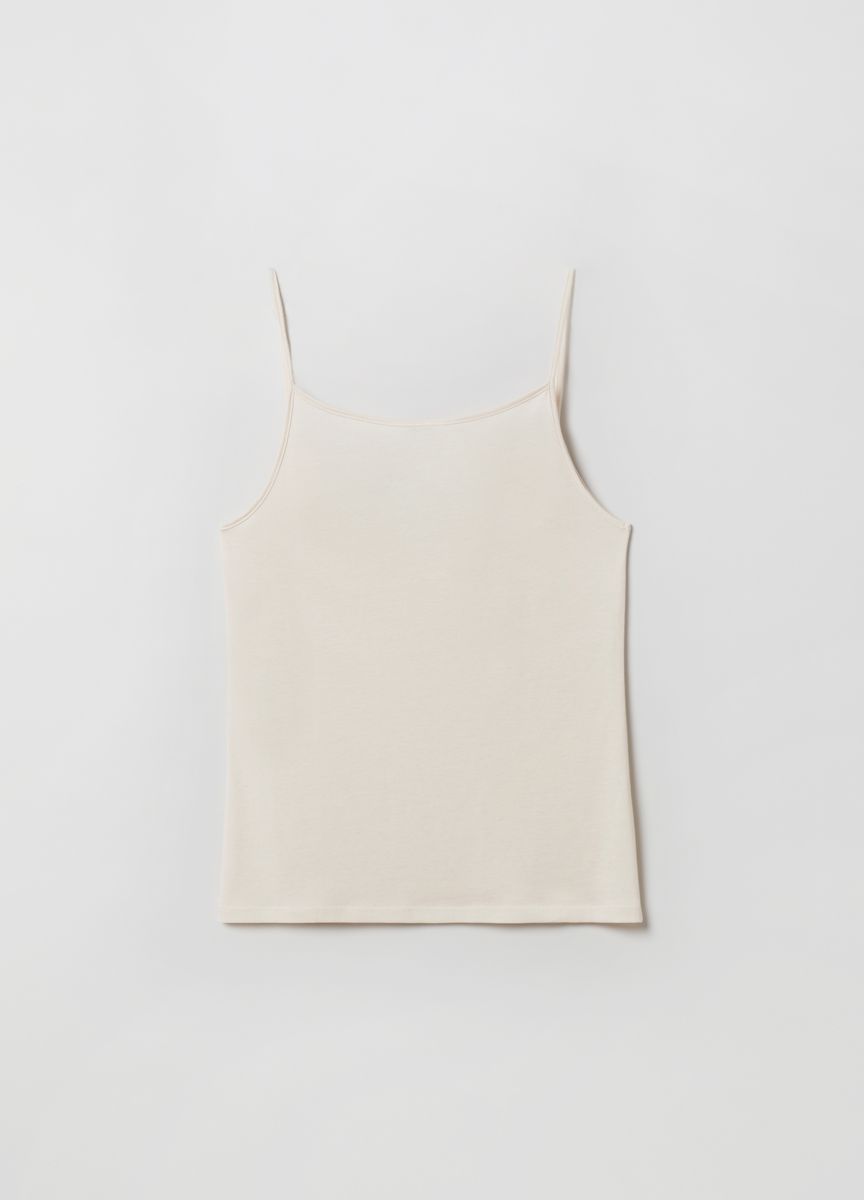Klassisches Camisole mit Spaghettiträgern