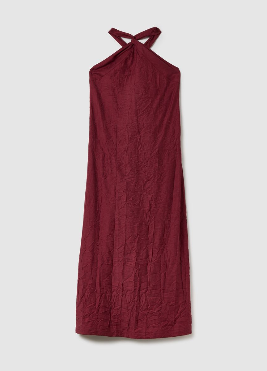 V-Ausschnitt Bluse mit Ballonärmeln