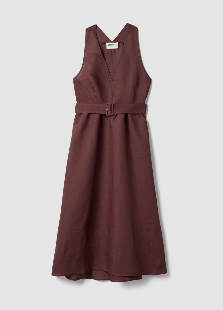 V-Ausschnitt Bluse mit Ballonärmeln