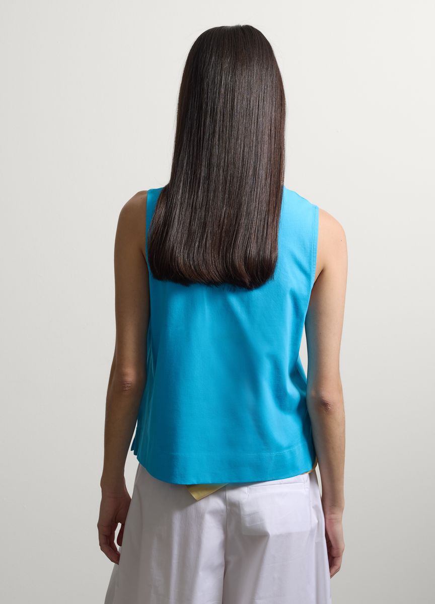 Minimalistisches Halterneck-Tanktop