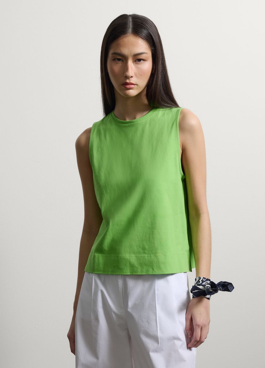 Minimalistisches Halterneck-Tanktop