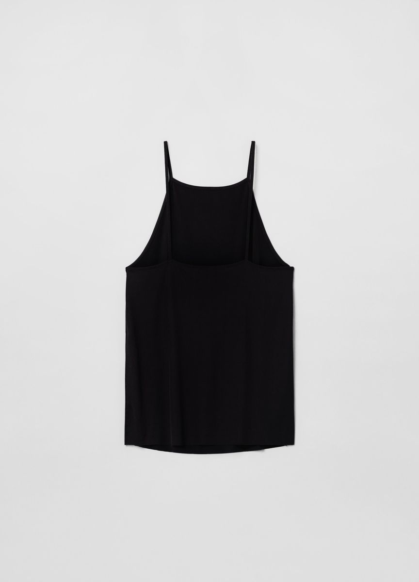Minimalistisches Halterneck-Tanktop
