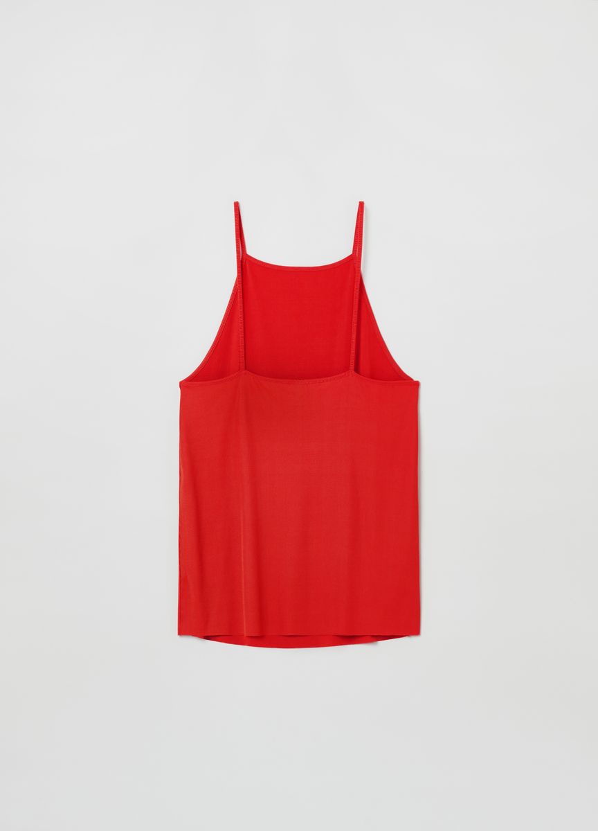 Minimalistisches Halterneck-Tanktop