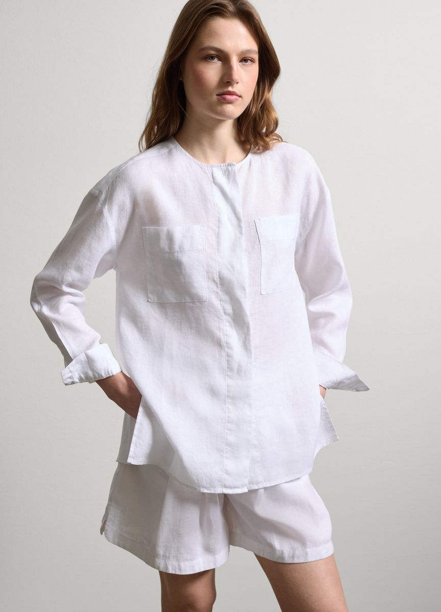 Klassische Stoffhose mit Bügelfalte