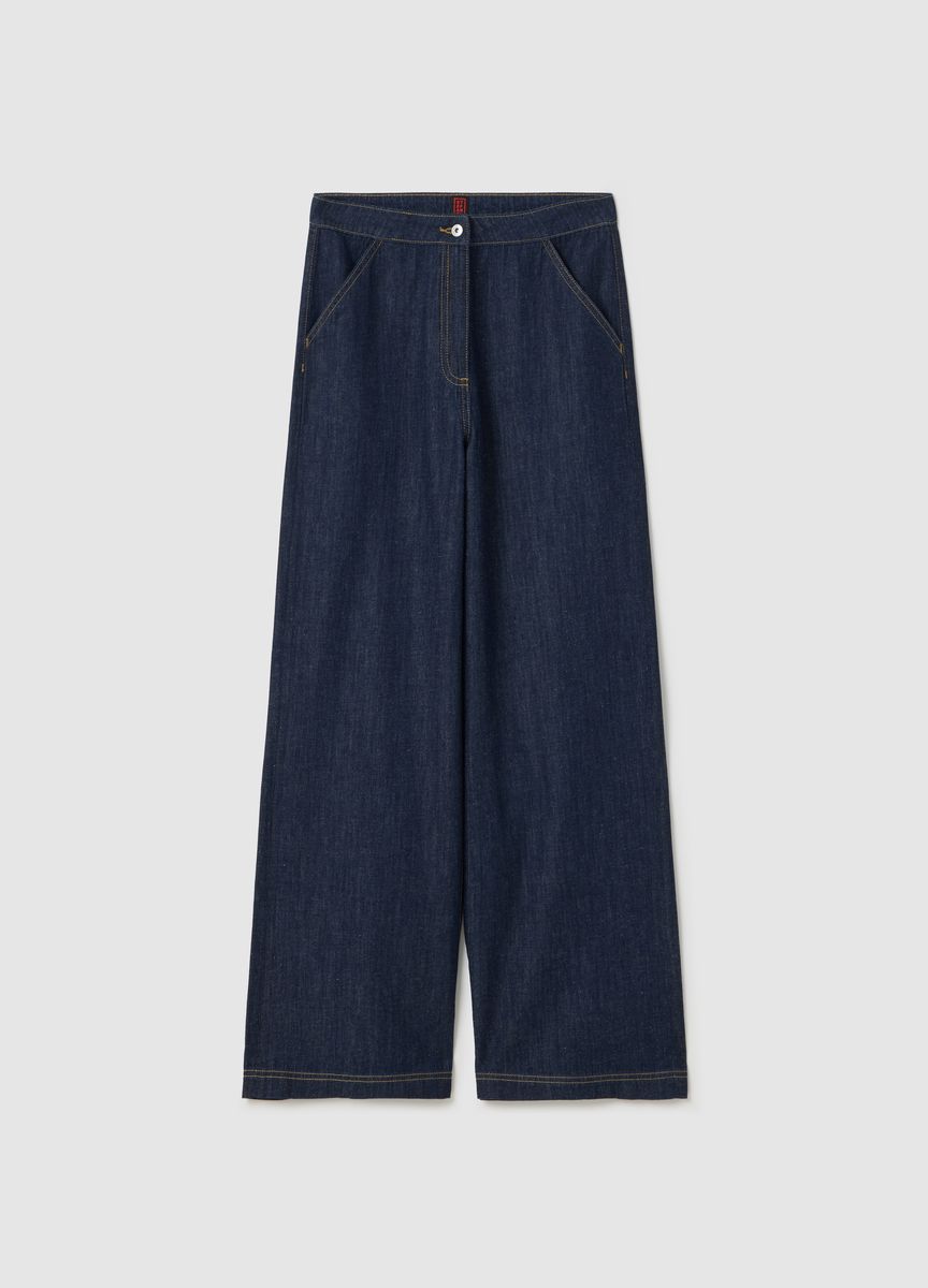 Klassische Stoffhose mit Bügelfalte