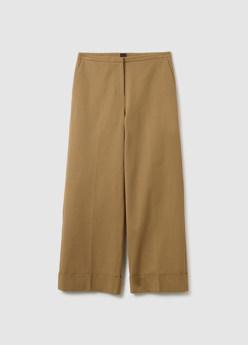 Klassische Stoffhose mit Bügelfalte