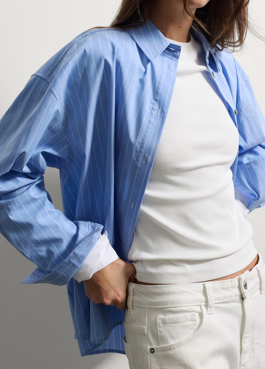 Klassische Stoffhose mit Bügelfalte