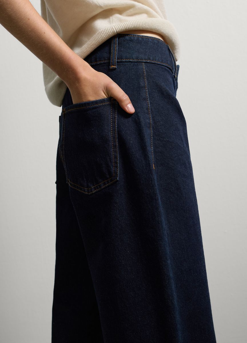 Klassische Stoffhose mit Bügelfalte