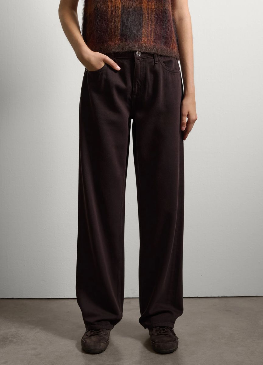 Klassische Stoffhose mit Bügelfalte