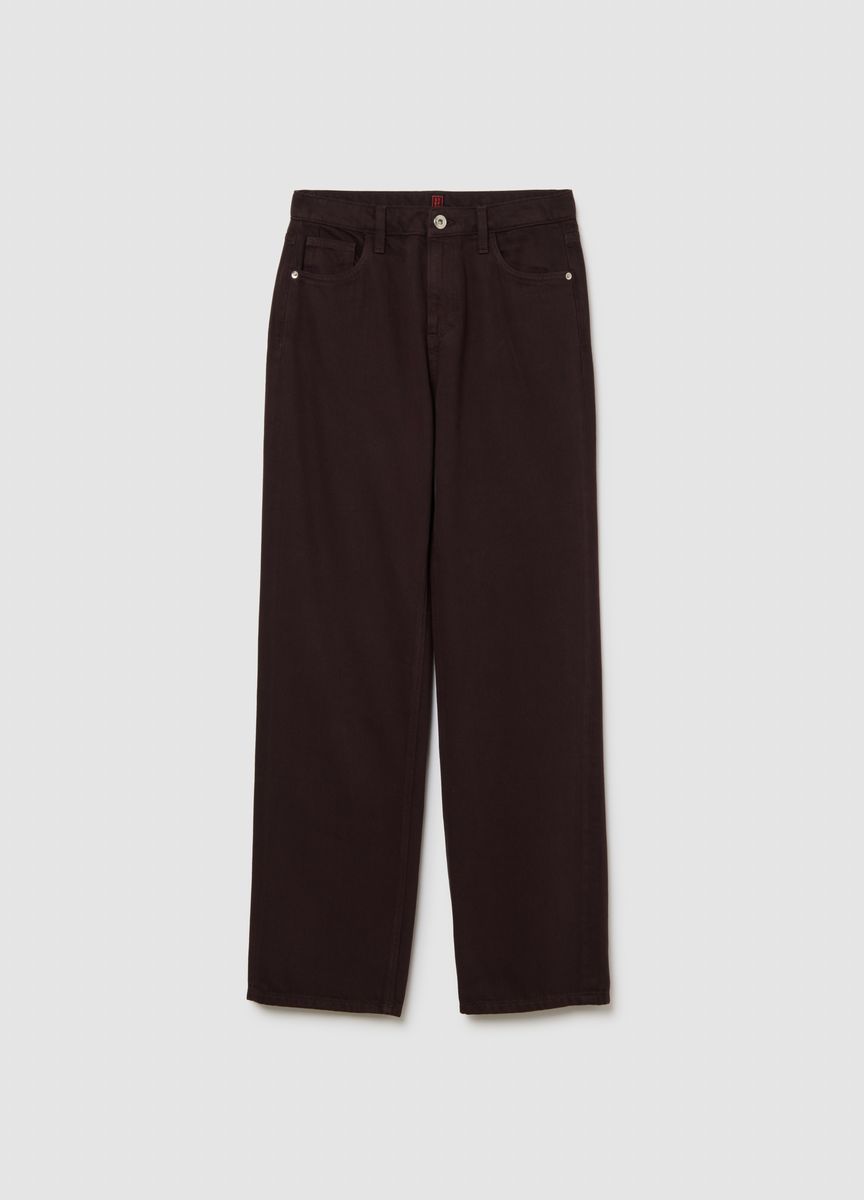 Klassische Stoffhose mit Bügelfalte