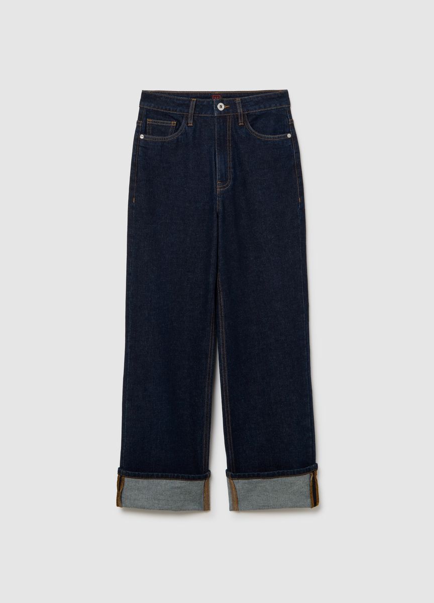 Klassische Stoffhose mit Bügelfalte