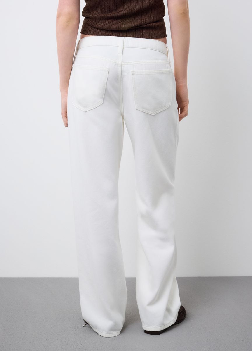 Klassische Stoffhose mit Bügelfalte