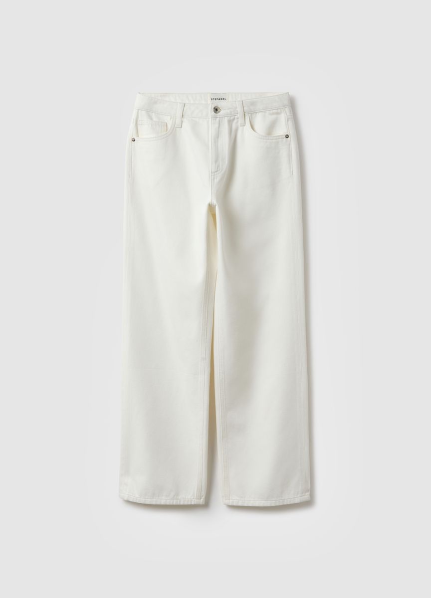 Klassische Stoffhose mit Bügelfalte
