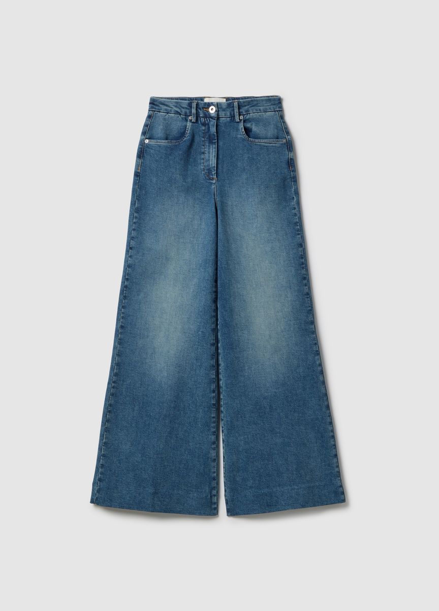 Klassische Stoffhose mit Bügelfalte