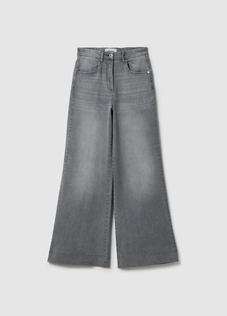 Klassische Stoffhose mit Bügelfalte