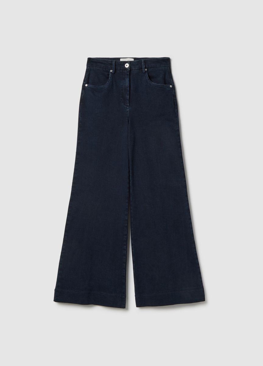 Klassische Stoffhose mit Bügelfalte