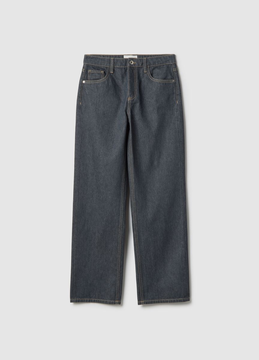 Klassische Stoffhose mit Bügelfalte