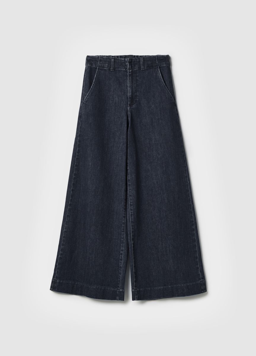 Klassische Stoffhose mit Bügelfalte