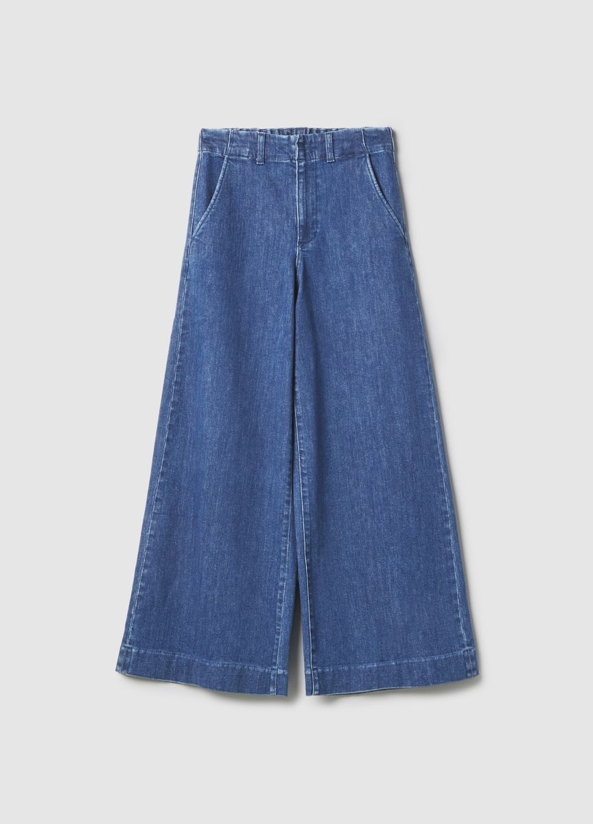 Klassische Stoffhose mit Bügelfalte