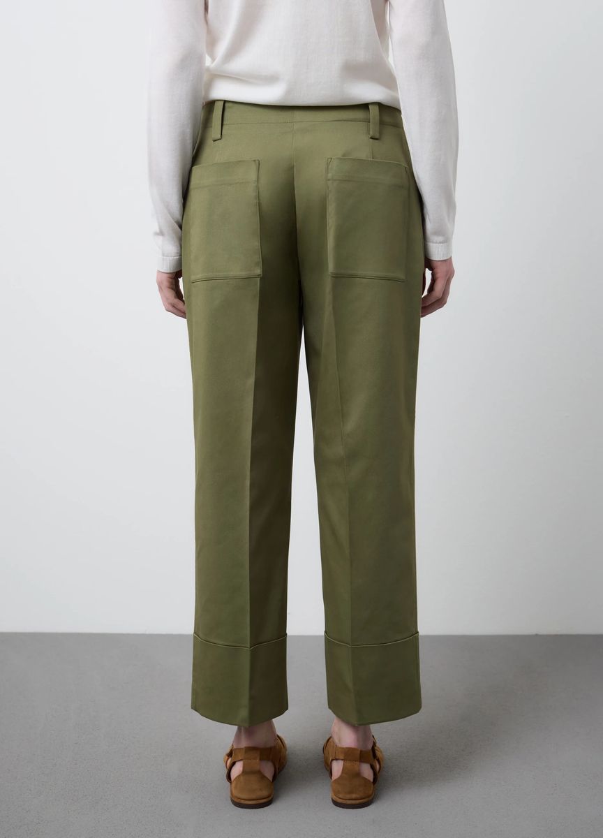 Klassische Stoffhose mit Bügelfalte