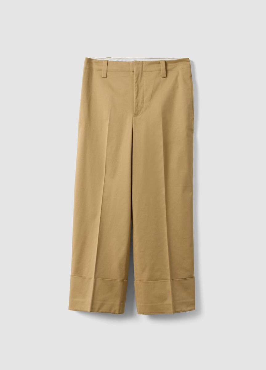 Klassische Stoffhose mit Bügelfalte