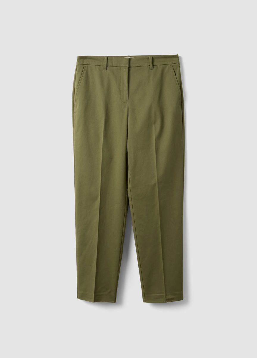 Klassische Stoffhose mit Bügelfalte