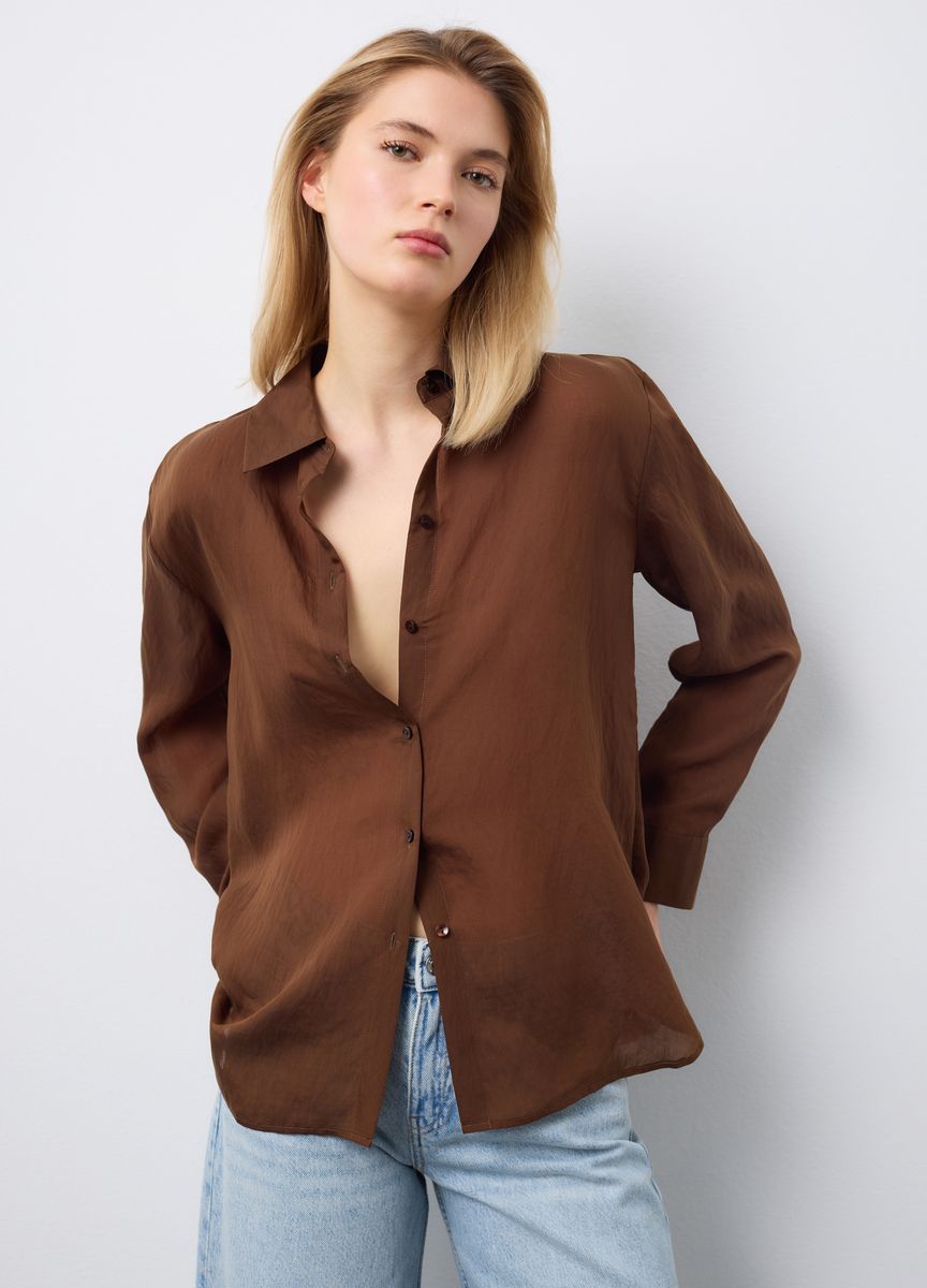 Klassische Stoffhose mit Bügelfalte