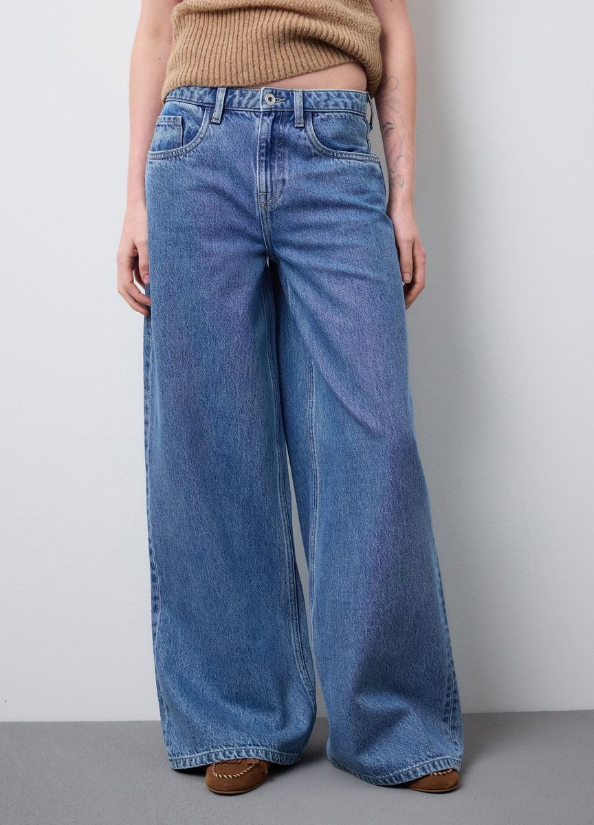 Klassische Stoffhose mit Bügelfalte